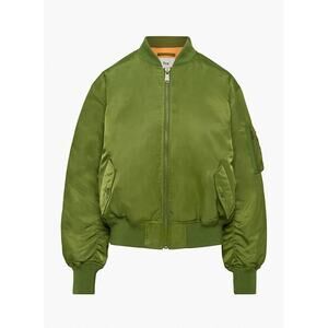 Tna 'Tahoe' Green Bomber Jacket Size M - NWT